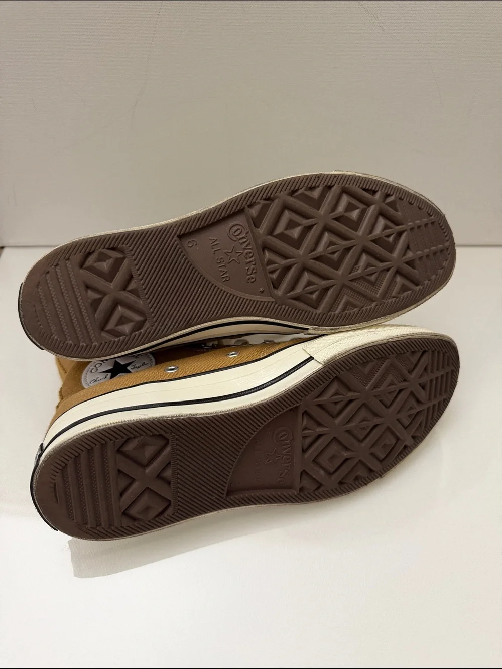 Converse Chuck 70 High Top Canvas Sneaker - Brown/Tan